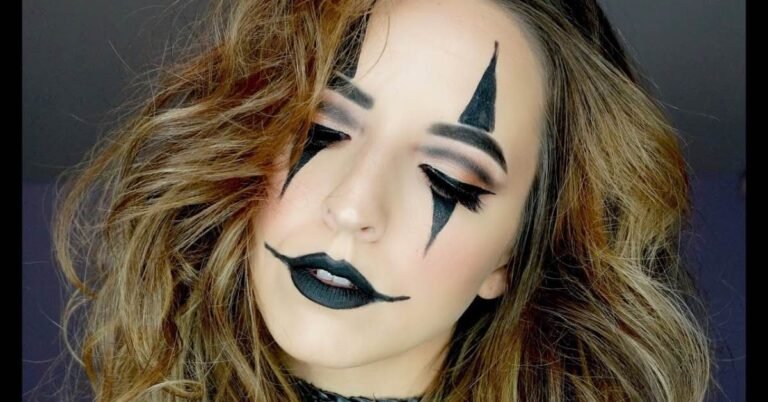 Gothic Clown Makeup